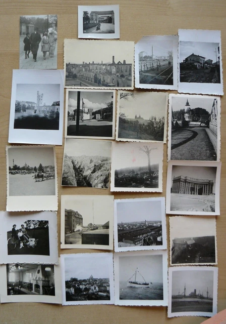 20  Original German Ww2  Smaller Photos.