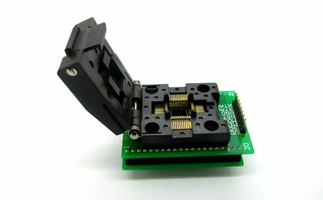 TQFP44 QFP44 PQFP44 To DIP40 IC Test Converter Socket Programmer Adapter