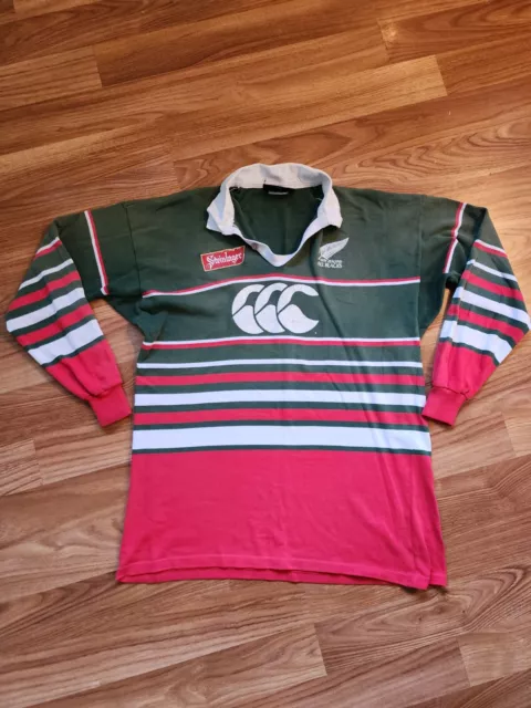 1996 All Blavks Steinlager Training Jersey Canterbury XL Tour South Africa Used