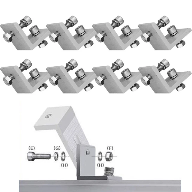 Per Montaggio Sul Tetto – Kit Di Montaggio Resistente Con - Foto 9