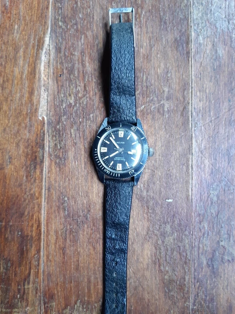 Montre Mécanique Vintage Kelton Waterproof Cal. 499 - Occasion - Horlogerie Ancienne