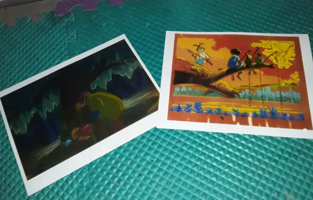 Song Of The South  Movie Concept Art Cels Splash  Mountain Reproductions Disney