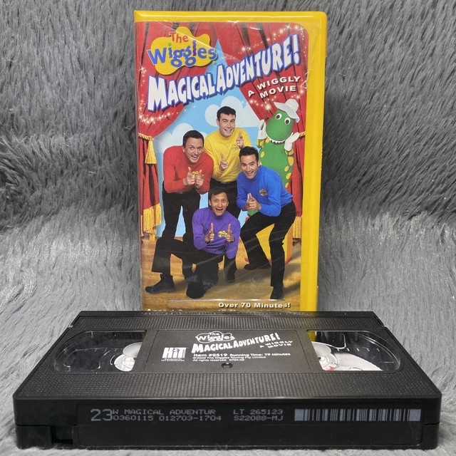 THE WIGGLES MAGICAL Adventure! A Wiggly Movie VHS 2002 Video Tape 16 ...