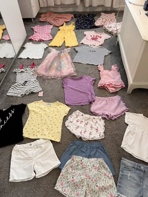 Bundle Girls Summer Clothes Age 3-4 Years Next Zara H&M