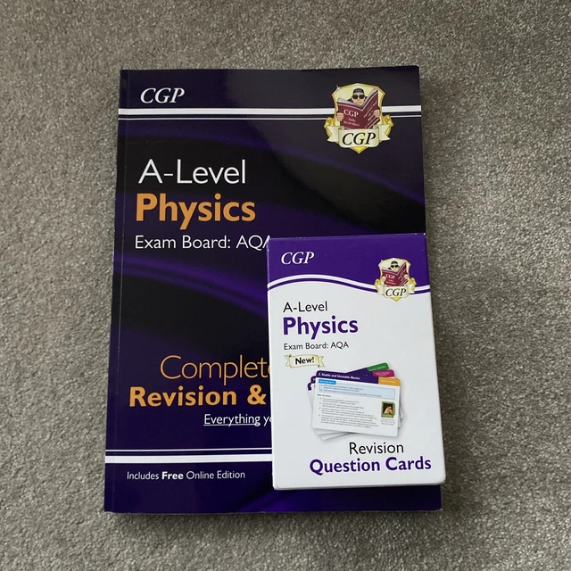 CGP AQA A Level Physics Student Book Revision & Practise and Revision ...