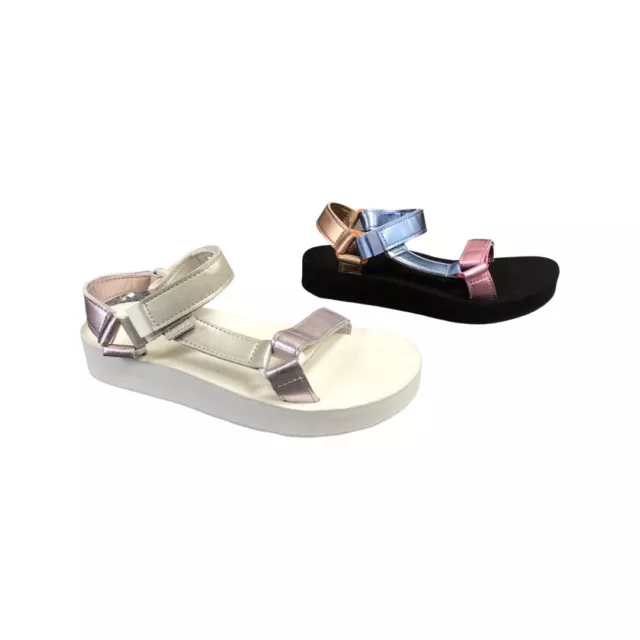 TEVA WOMEN'S MIDFORM Universal Shimmer Platform Sandals 1125198 $48.99 ...