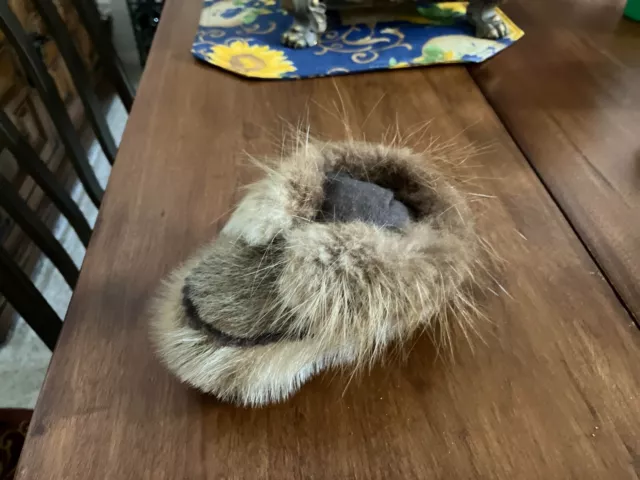 Eskimo Fur Shoe Pincushion