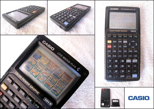 CASIO CFX-9850GB PLUS Color Power Graphic Scientific Calculator