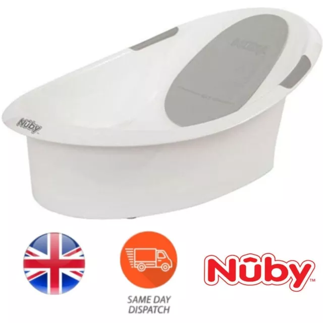 Nuby Baby Bath Tub is Practical and Convenient to use Anywhere with Easy-Grip