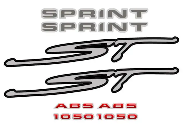 Verkleidungsaufkleber für Triumph Sprint ST 1050 ABS Aufkleber