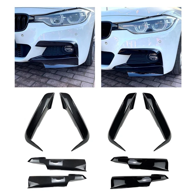 Diffuseur (lip) Avant Pour BMW Série 2 F44 (2020+) - Style Fibre Carbone ABS - Pour 228i, 220i, M235i Avec Pack M Sport - 4