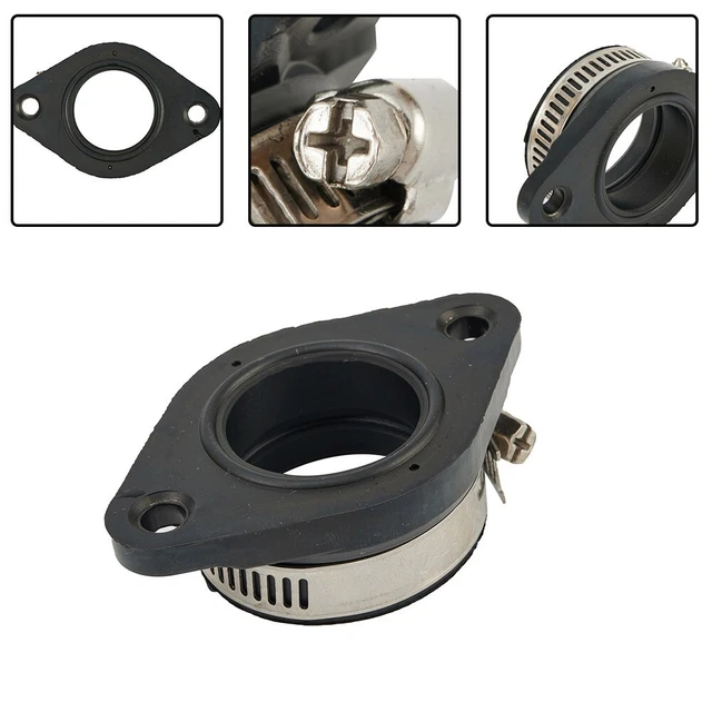 Stivali distributore ingresso gomma neri carburatore distributore per PWK 28 mm