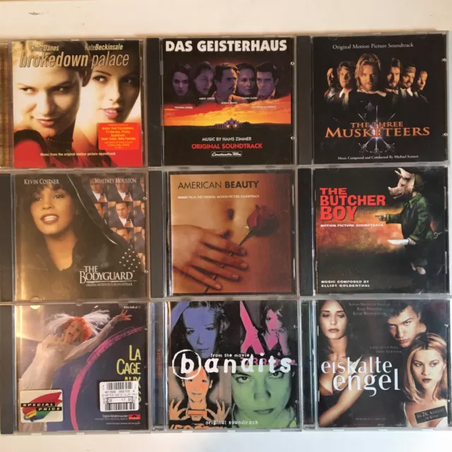 30 CDs SOUNDTRACK FILMMUSIK BLOCKBUSTER Sammlung Plattensammlung