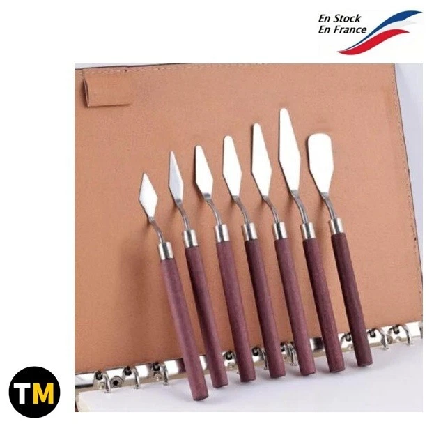 7 Knives To Palette Or Removal of Print 3D Stainless Steel Spatula