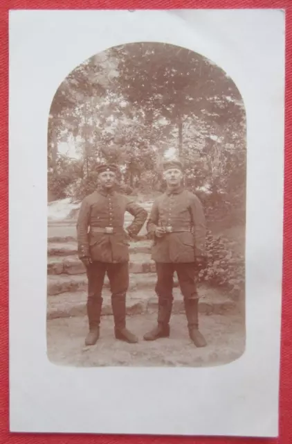 Orig. Foto-PK Militaria Deutsches Reich Soldaten WW1 Front Schützengraben 1915