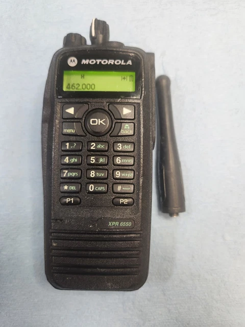 thumbnail image 2 of Motorola XPR6550 UHF Portable Radio – 403-470 MHz, 1000 CH – AAH55QDH9LA1AN – Used 2 of 4