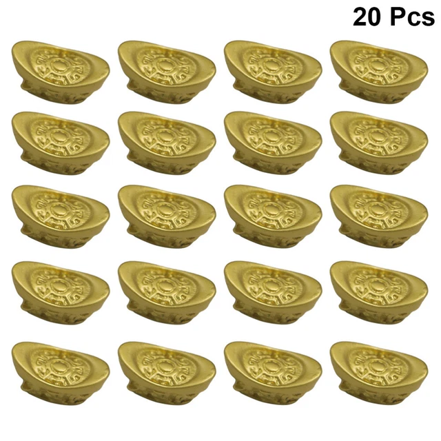 10 Pcs Legierung Anhänger Charme Gold Charme Anhänger Goldene Barren Charme