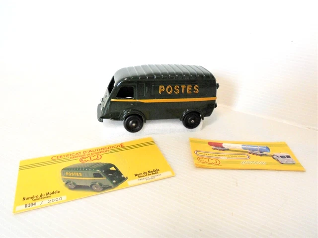 Les Petites Renault - Renault 1000 Kg semi vitré La Poste 1963