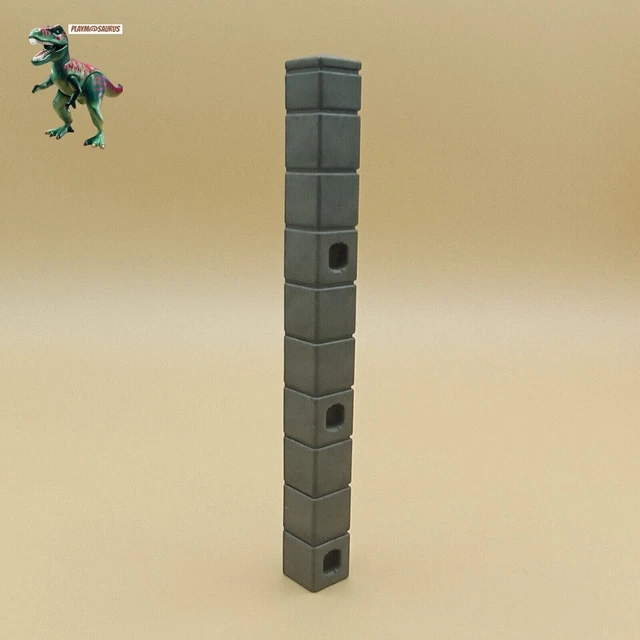PLAYMOBIL (W4c09) RAILS - Poteau de Signalisation 4353 4394 Incomplet Jauni Usé