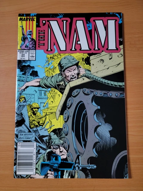 The 'Nam #29 Newsstand Variant ~ NEAR MINT NM ~ 1989 Marvel Comics