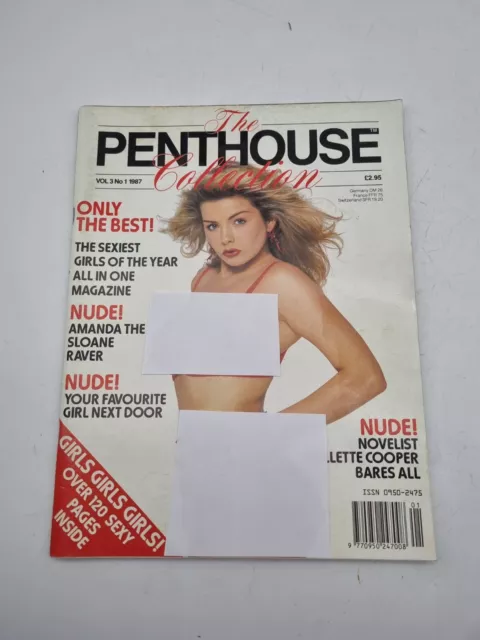 Vintage PENTHOUSE Collection Magazine Vol. 3 No. 1 - 1987