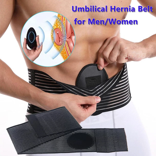 UMBILICAL HERNIA BELT Navel Truss Belly Button Abdominal Binder Support ...