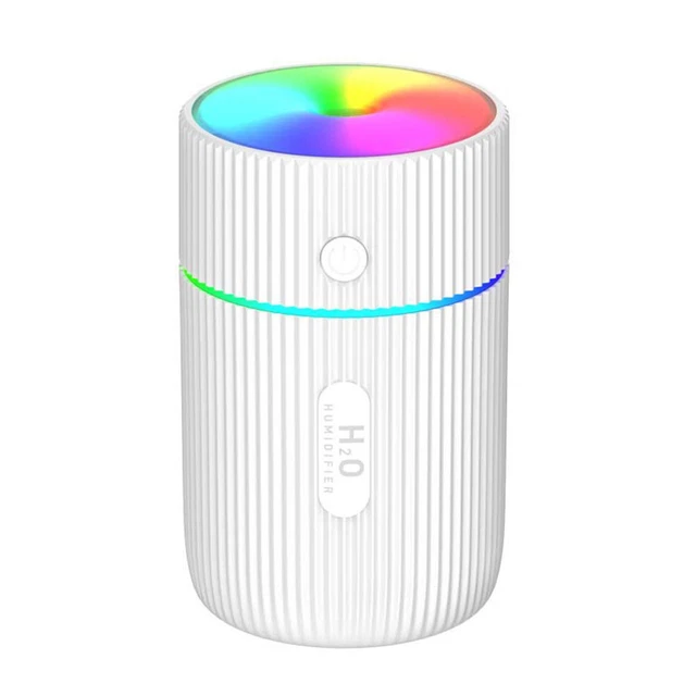 Portable Colorful Mini USB Car Humidifier Mist Maker Air Purifier (White) FS2#