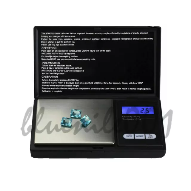 0.01G-200G Digital Weighing Scales Pocket Grams Small Kitchen Gold Jewellery
