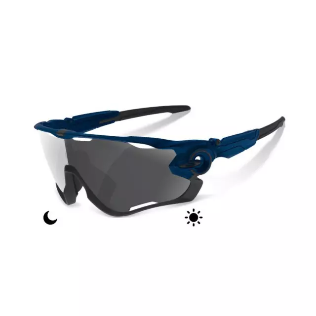 SURE Lenti Di Ricambio Photochromic per Oakley Jawbreaker 2