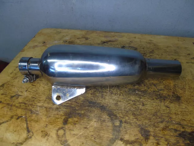 BSA B25 B44 Triumph TR25W Silencer Hi Level