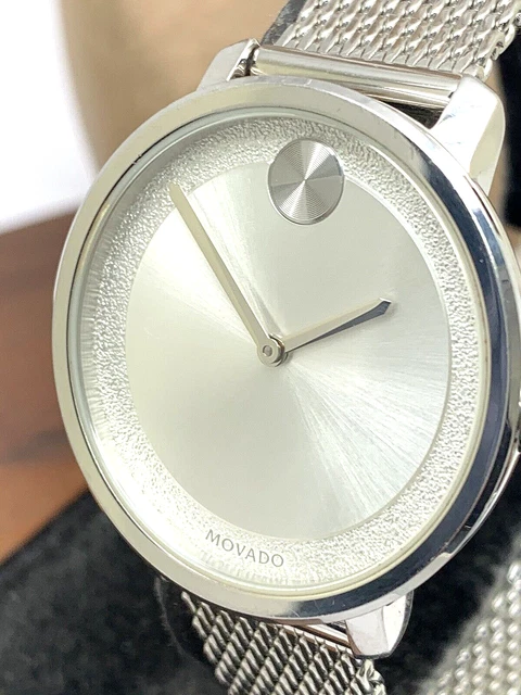 CASIO Orologio Uomo - MTP-V004D-7CUDF Quadrante Bianco, Cinturino Argento, Argento, Bracciale