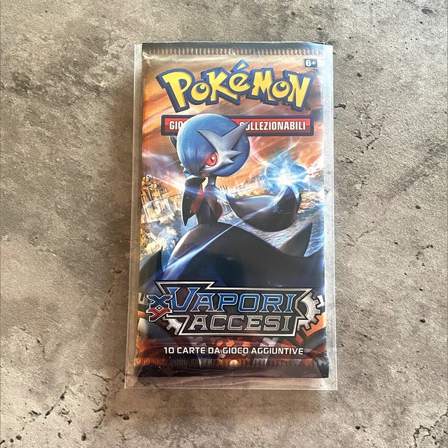 🔥 Pokemon Vapori Accesi XY bustina carte ITA SEALED semi vintage lotto psa