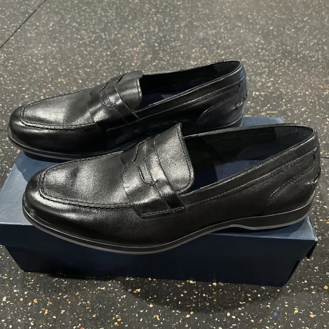 COLE HAAN MENS 7.5 Leather Fleming Penny Loafer Penny Loafer Black Brand New 70.00 PicClick