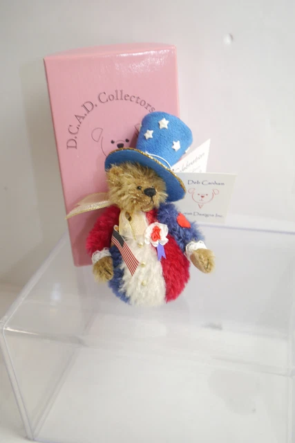 Ours Miniature Pansy Par DEB CANHAM - Édition Limitée 169/1000 - 8cm - Neuf