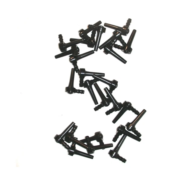 Maple Sap Tap Spile, 5/16" Ecolo Spout Black, Maple Syrup Taps (25 Pack)