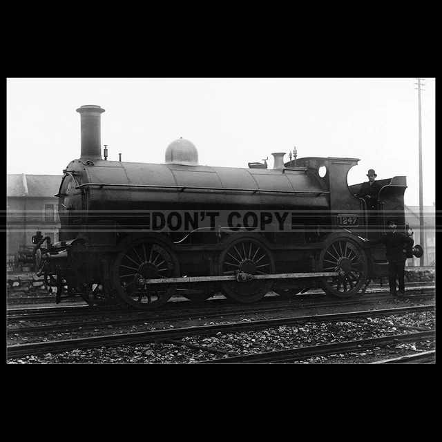 PHOTO T.000776 STEAM LOCOMOTIVE 1247 GREAT WESTERN RAILWAY GWR TRAIN £6 ...