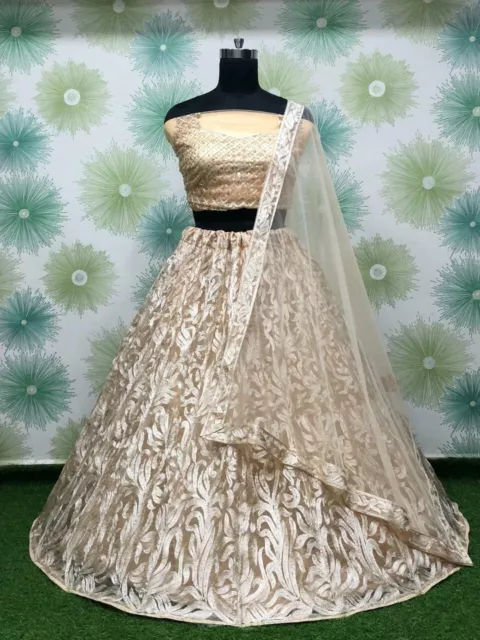 Pakistani Choli Lehenga Lengha  Wear Wedding Indian Party Bollywood Designer