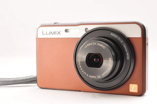 PANASONIC LUMIX DMC-XS3 Brown Compact Digital Camera [No English