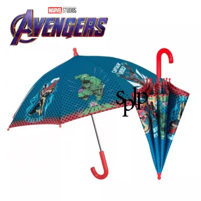 Avengers Parapluie Ouverture manuelle enfant Marvel 75 cm NEUF