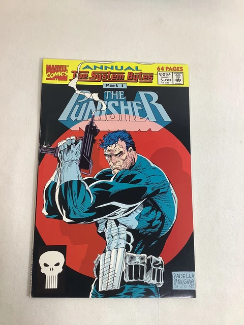 The Punisher Comic Book Volume 2 Annual #5 Marvel Comics 1992