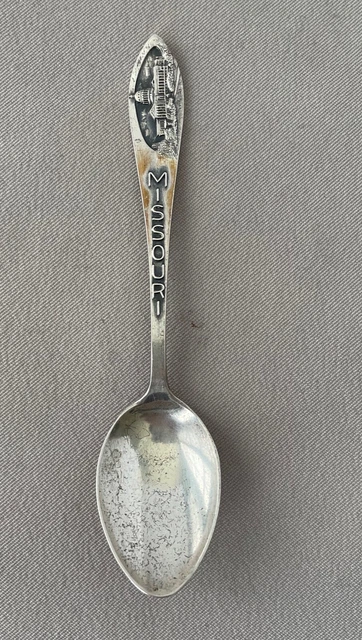MISSOURI Sterling Silver Souvenir Demitasse Spoon;R315