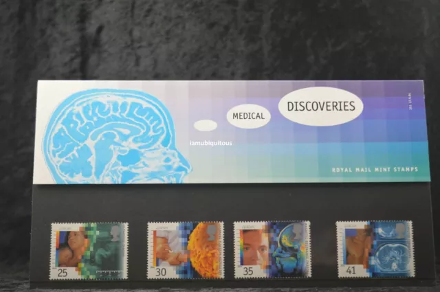 1994 Europa Medical Discoveries Royal Mail Presentation Pack GB Free post MINT