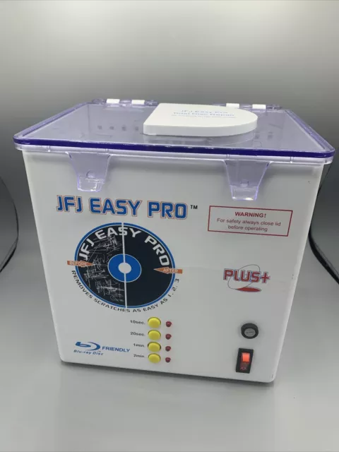JFJ Easy Pro Universal Video Game DVD CD Clean Scratch Repair Machine