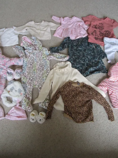 Big Bundle Of Baby Girls Clothes Newborn To 3 Years (Mini Zara, Next, Baby Gap)+ 8