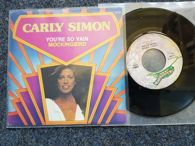 CARLY SIMON - You're so vain/ Mockingbird 7'' Single EUR 18,99 ...
