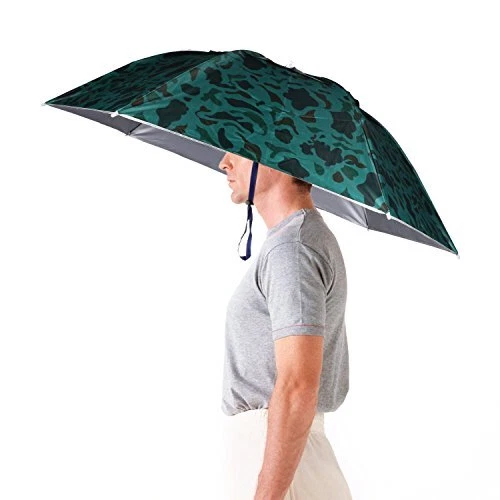 36'' Diameter Elastic Fishing Gardening Folding Umbrella Upgraded Camouflage