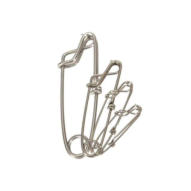 Tout Neuf Long Ligne Pinces Fermoir Pivot Acier Inoxydable Corrosion Resistance
