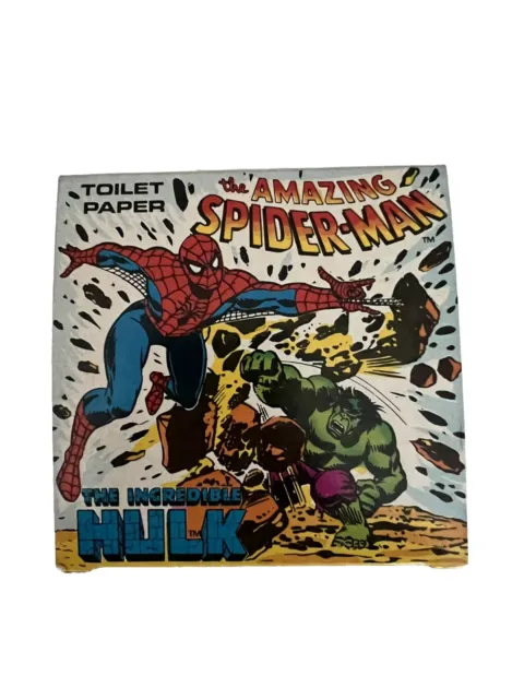 1979 The Incredible Hulk The Amazing Spider-Man Toilet Paper