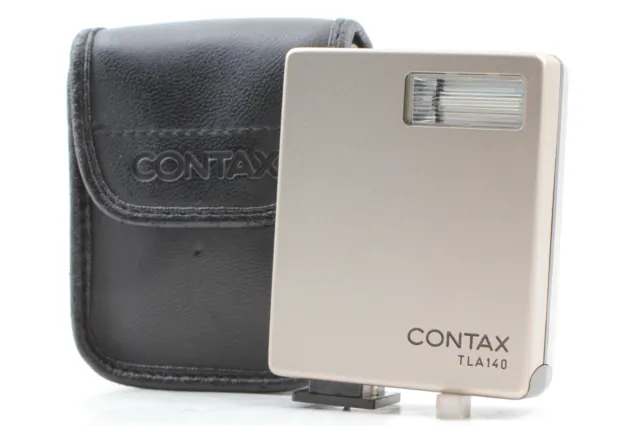 ▶VIDEO [ MINT w/ Case ] Contax TLA140 Shoe Mount Flash For G1 G2 From Japan N706