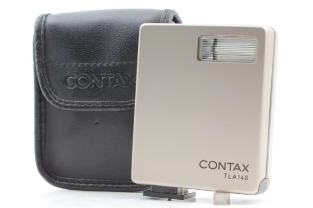 ▶VIDEO [ MINT w/ Case ] Contax TLA140 Shoe Mount Flash For G1 G2 From Japan N706
